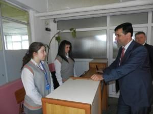 Müdür Avcı, Anadolu Sağlık Meslek Lisesini Ziyaret Etti
