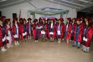 SAĞLIK MESLEK LİSESİ'NDE MEZUNİYET TÖRENİ GERÇEKLEŞTİ