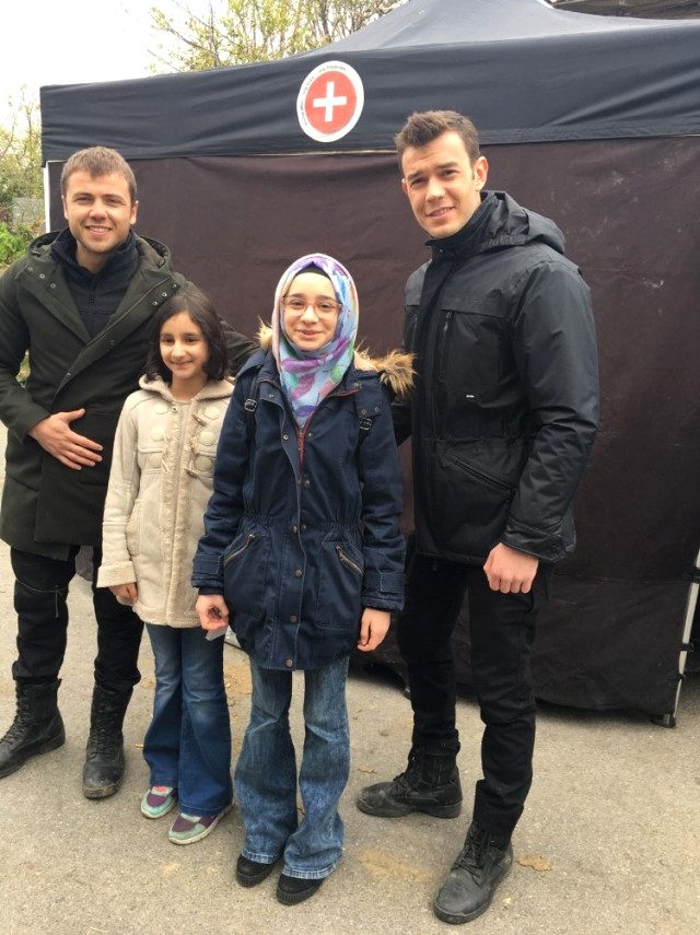 Şehit çocuklarının hayali gerçekleşti