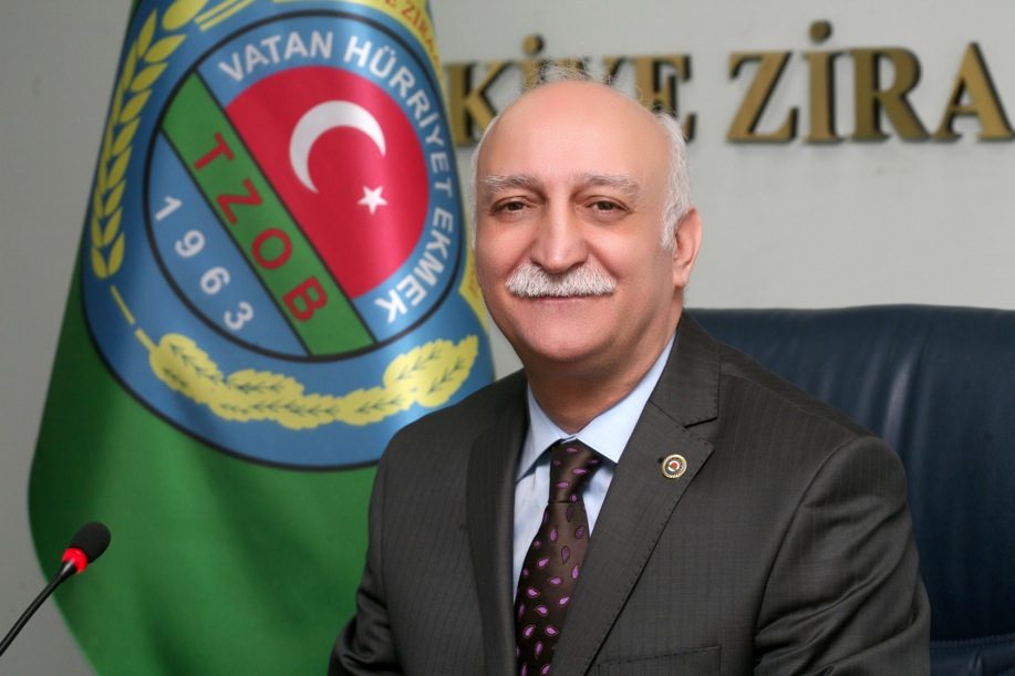 Türkiye Ziraat Odaları Birliği Genel Başkanı Şemsi Bayraktar “Yalnızca hasatta çalışanlar değil, bütün çiftçiler ve tarım işçileri sokağa çıkma yasağından muaf tutulmalıdır”