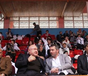 ŞENER, TEAKWONDO ŞAMPİYONASINI TAKİP ETTİ
