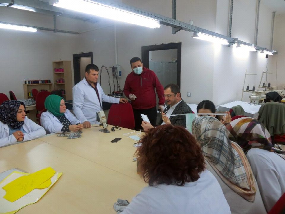 FATSO SAĞLIK ÇALIŞANLARI İÇİN 50 BİN MASKE DİKECEK