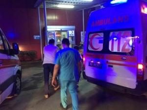 TRAFİK KAZALARINDA 13 KİŞİ YARALANDI