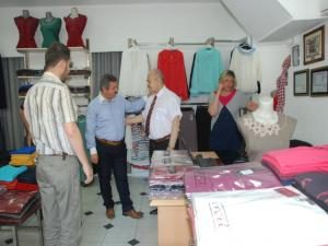 BAŞKAN ANLAYAN ESNAF İLE İSTİŞARE YAPTI
