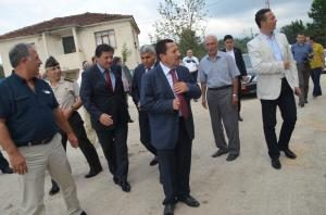Vali Balkanlıoğlu Çamaş ve Kabakdağı'nı ziyaret etti