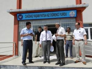 Vali Yardımcısı ve İl Milli Eğitim Müdürü İlçemizde İncelemelerde Bulundu