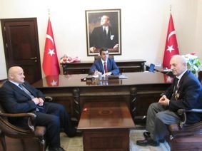 Gazilerden Vali Düzgün’e Veda Ziyareti
