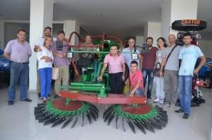 Fındık Toplama Makinesi Fatsa'da Üreticinin beğenisini sunuldu