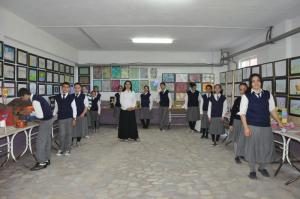 ÖĞRENCİLER HAYALLERİNİ SERGİLEDİLER