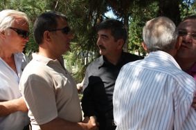 YALÇIN AKGÜN GÖZYAŞLARIYLA UĞURLANDI...