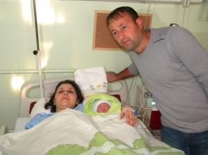 2013’nin İlk Bebeği Mert Gözidik