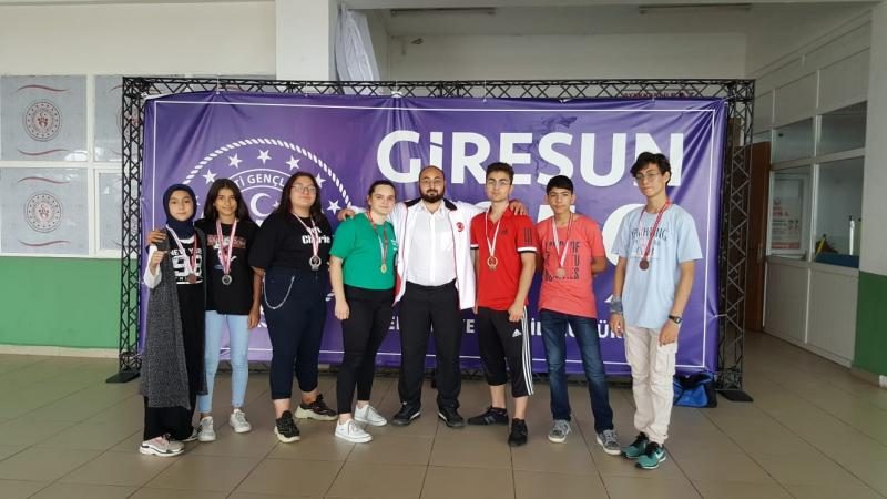 Fatsa Halk Eğitim Kick Boks Kursundan 7 Madalya...