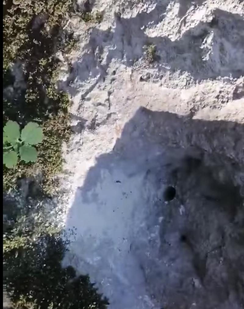 Cıngırt Kalesi dinamitle patlatılmaya çalışılıyor
