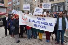 FATSA’DA FARKINDALIK YÜRÜYÜŞÜ