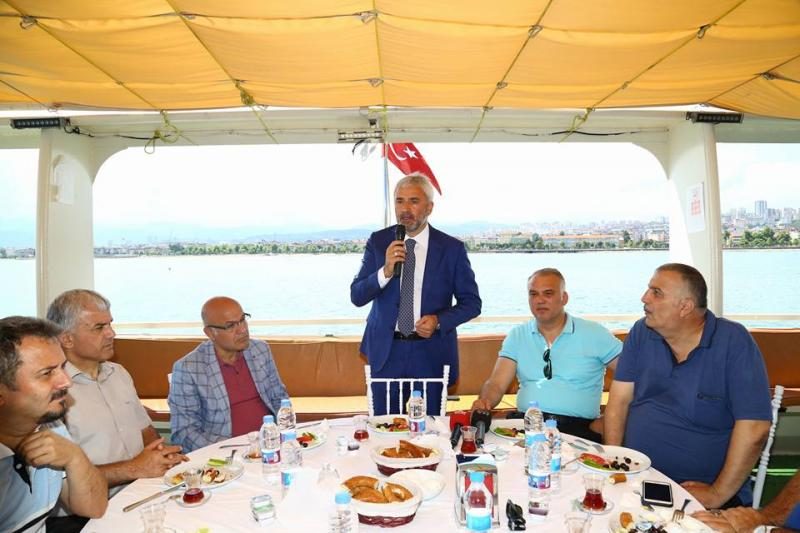 Başkan Yılmaz, basın mensuplarıyla mavi yolculuğa çıktı