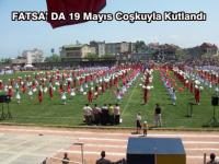 19 MAYIS 90. YILINDA COŞKUYLA KUTLANDI
