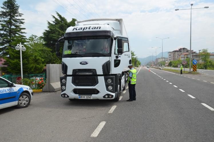 Ordu’da 700 bin TL trafik cezası
