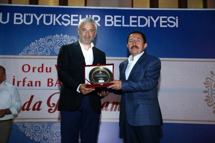 ValiBalkanlıoğlu için veda programı düzenlendi