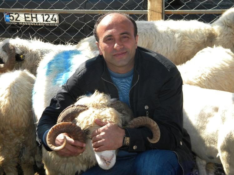 Kurbanlıklar alıcı bekliyor