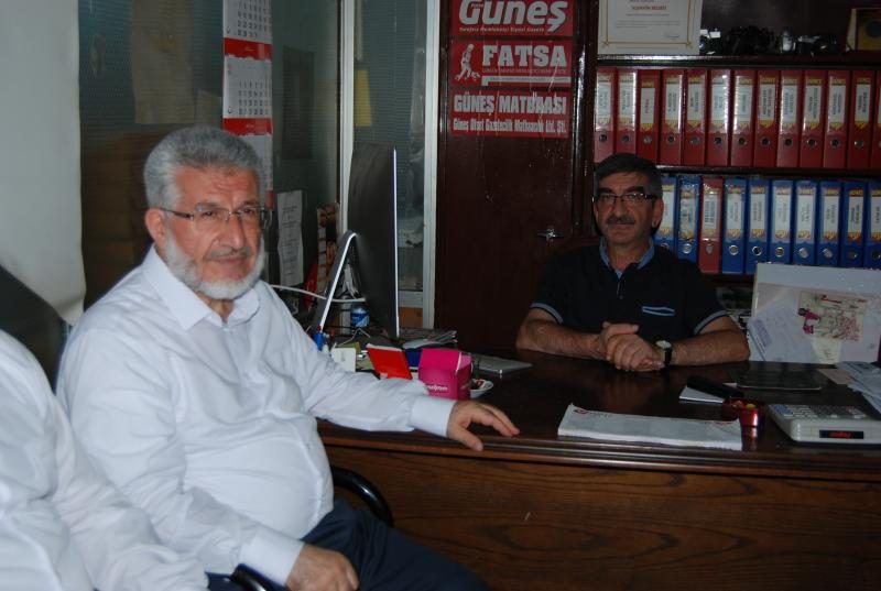 MEHMET CEYLAN GAZETEMİZİ ZİYARET ETTİ
