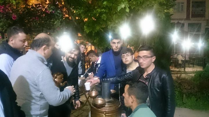 Sahur çadırı bu yıl da hizmet veriyor