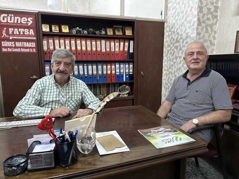 MUHAMMET DERVİŞOĞLU GAZETEMİZİ ZİYARET ETTİ