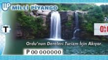 ORDU'NUN DERELERİ MİLLİ PİYANGO BİLETİNDE