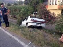 FATSADA TRAFİK KAZASI 2 YARALI