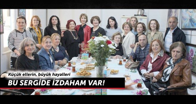 Küçük Eller, Büyük Hayaller” yağlıboya resim sergisi büyük ilgi gördü