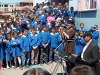 ENGELLİ VATANDAŞLAR NEBİ VE NERMİN KOLHAN EŞLİĞİNDE OKUL ÖĞRENCİLERİNE MÜZİK ŞÖLENİ VERİLDİ