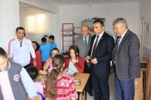 Müdür Cinoğlu okul ziyaretlerine devam ediyor